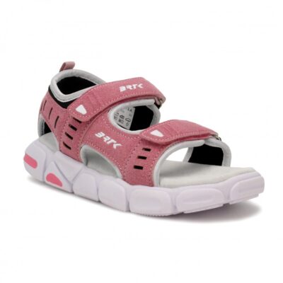 Bartek Girl's Sandals BRTK black and powder pink